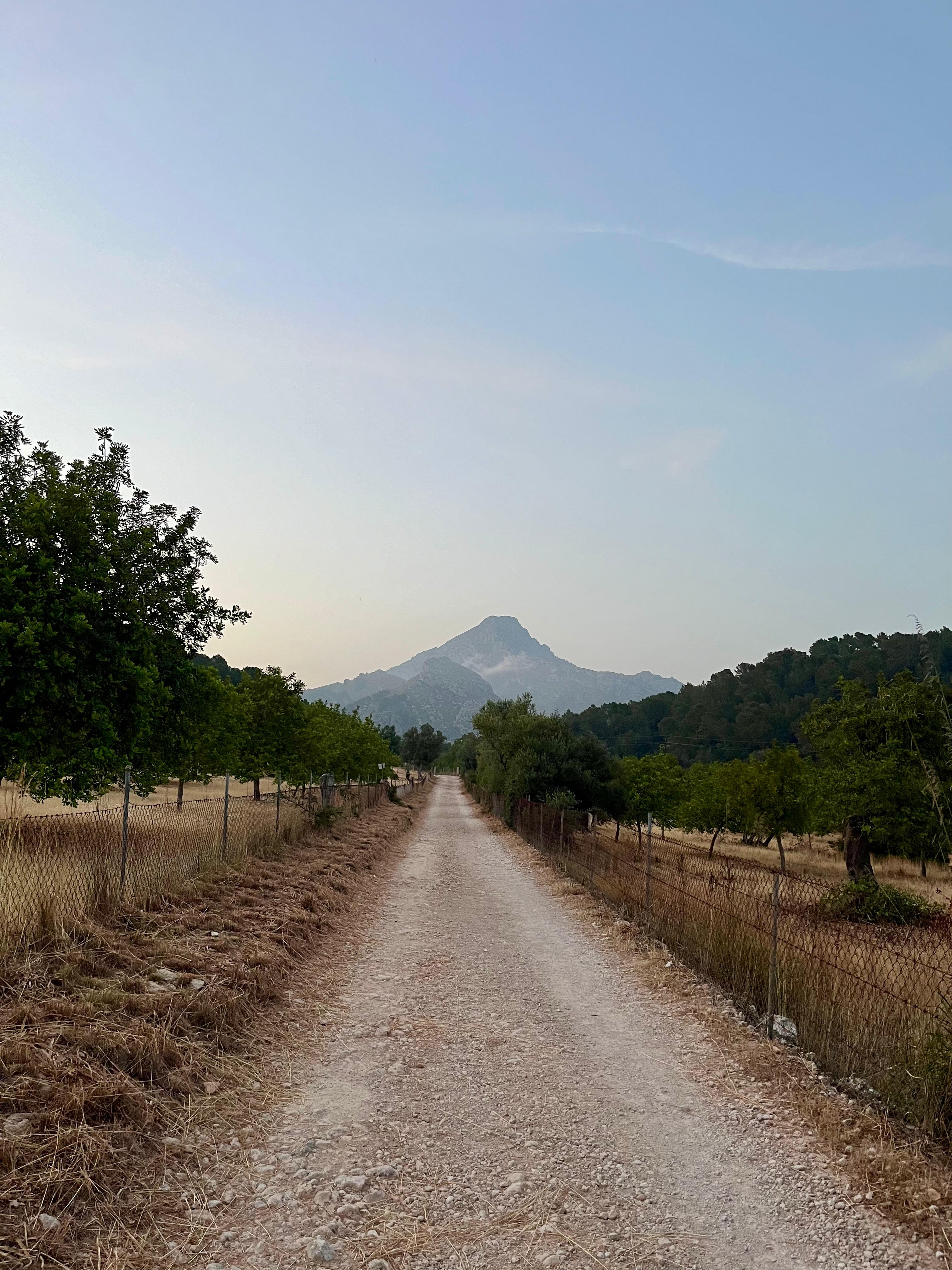Mountain views of Serra de Tramuntana, Mallorca